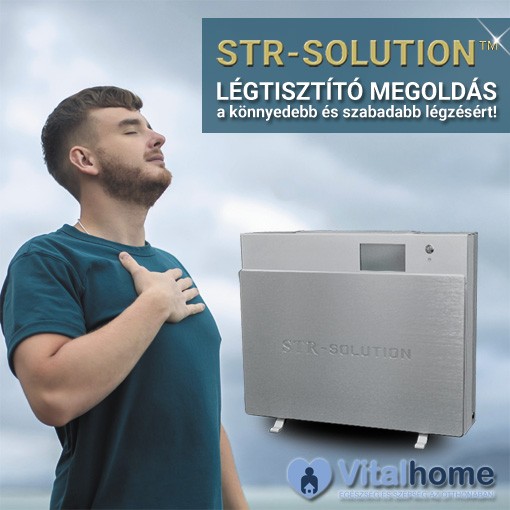 STR-Solution légtértisztító rendszer KSV-1000 modell